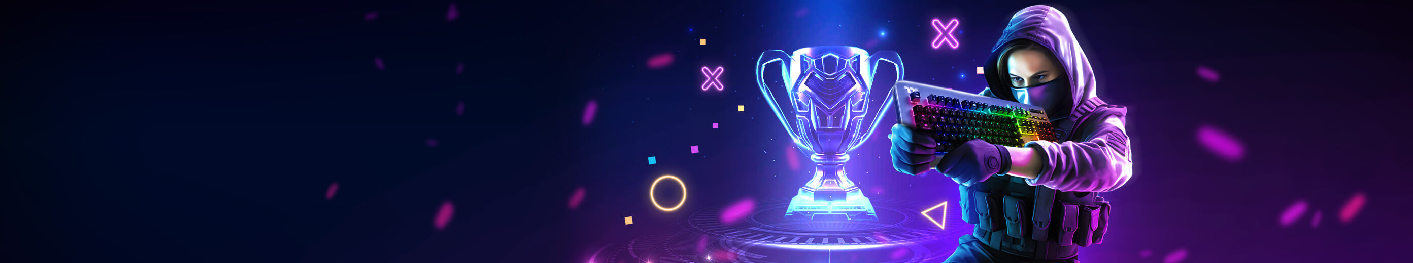  Побеждайте в кибербитвах с мощными кэфами!